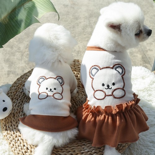 Pet Couple Bottoming Shirt Cat Dog Clothes
