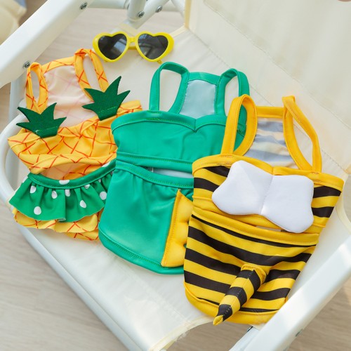 Summer Sling For Cats And Small Dinosaurs Tights Fake Bees Pineapples Pet Clothes