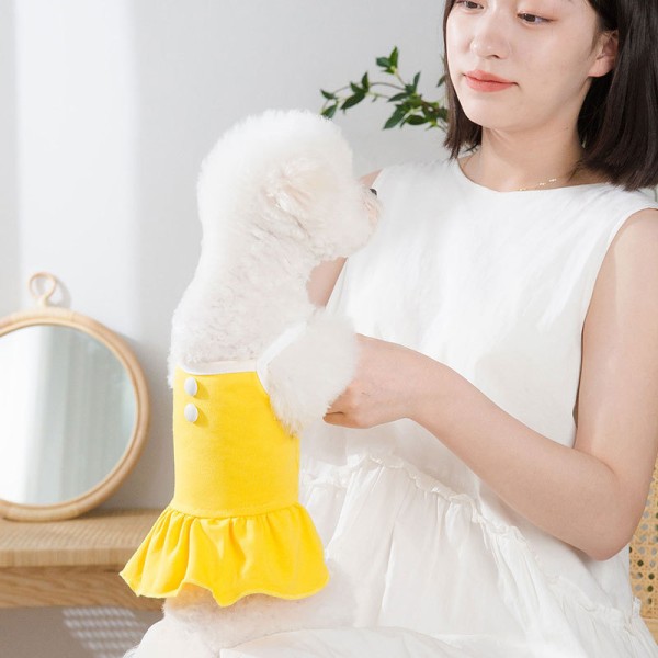 Small Dog Spring Summer New Undershirt Small And Medium-Sized Dog Couple Sling
