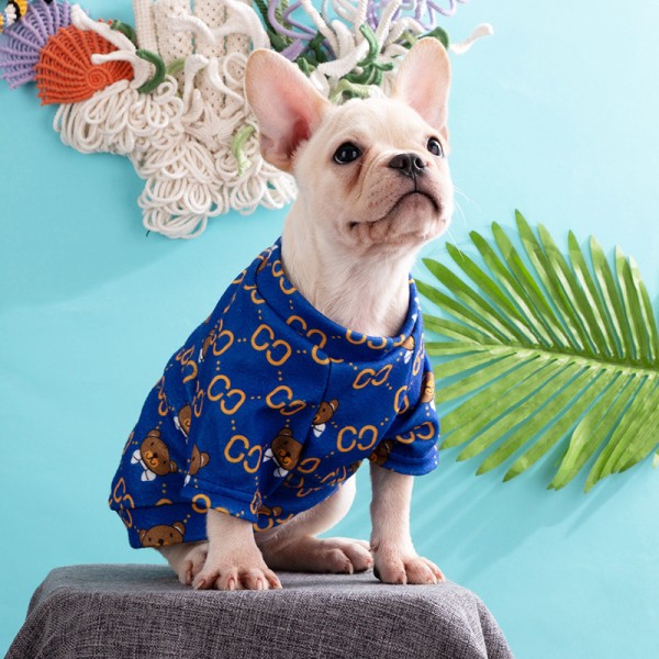 New Tide Brand Designer Dog Clothes Dog French Bulldog Clothes