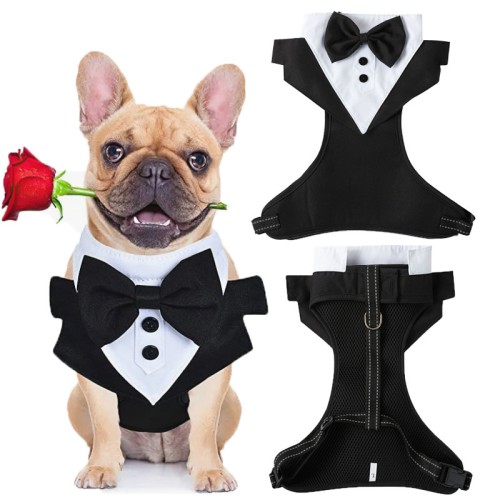 Pet Leash Anti-Breakaway Velcro Dog Chest Strap Suit Dress