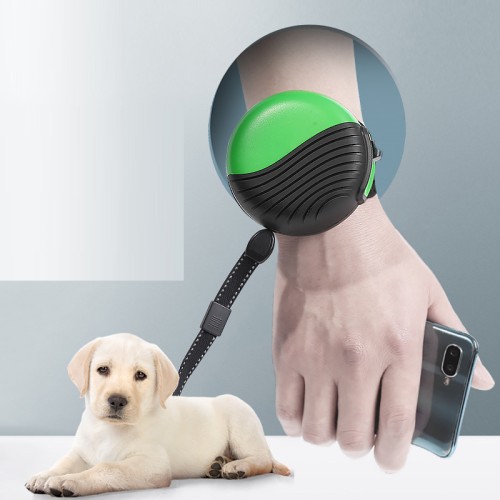 Retractable Dog Leash Extendable Automatic Nylon Pet Leash Wrist Pull Rope