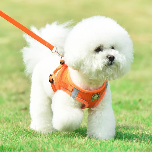 Chest Strap Undershirt Type Dog Leash Reflective Breathable Mesh Dogleash
